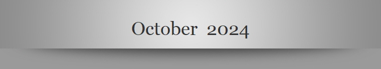 October  2024