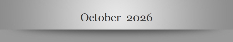 October  2026