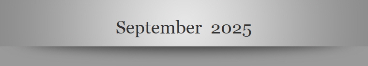 September  2025